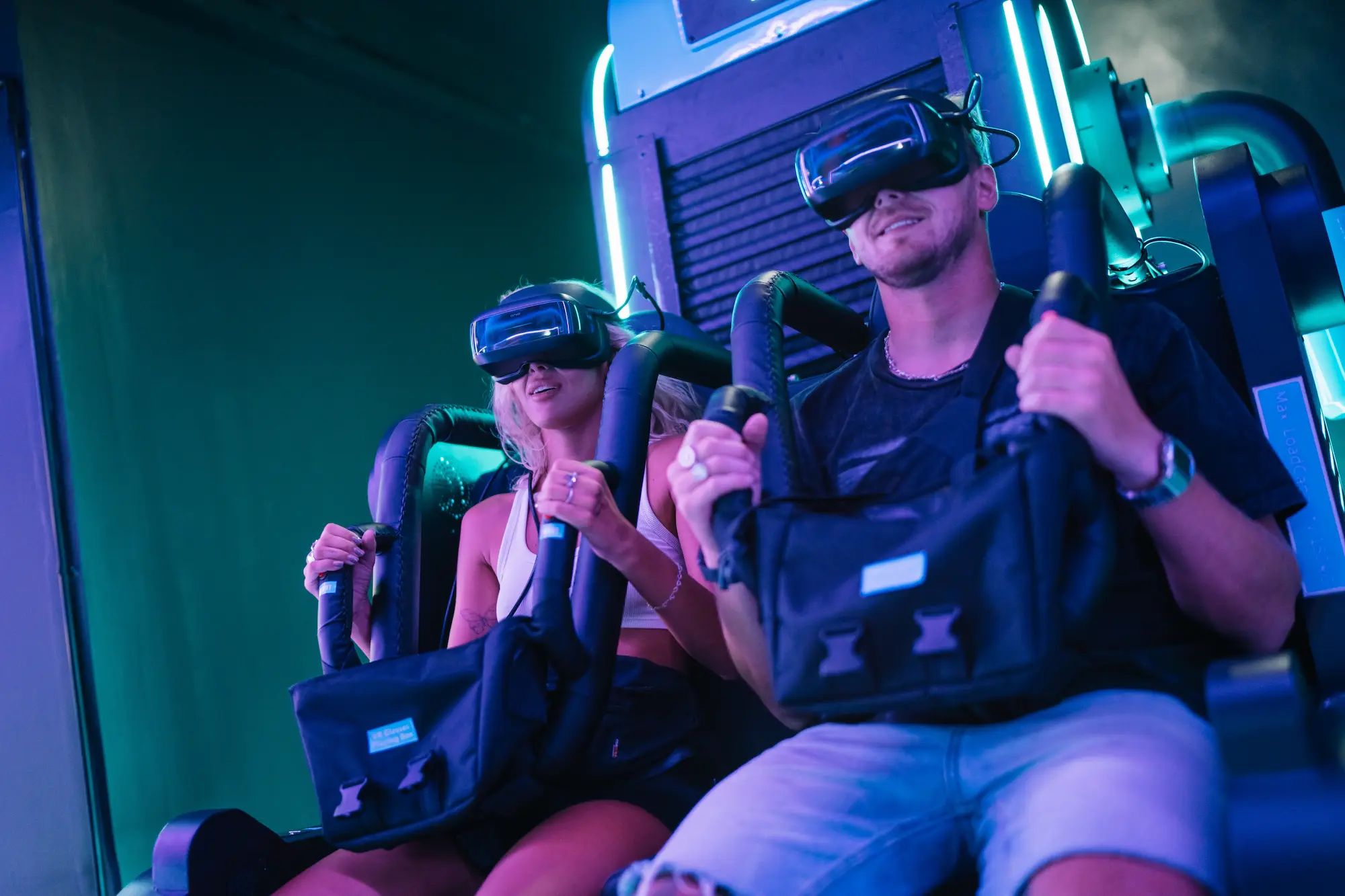 VR Roller Coaster 360 rig